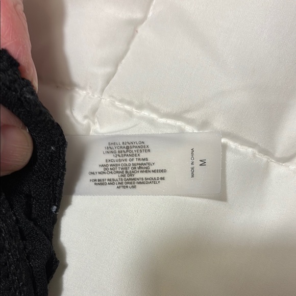 Black Crochet Halter Bikini Top - Picture 5 of 5